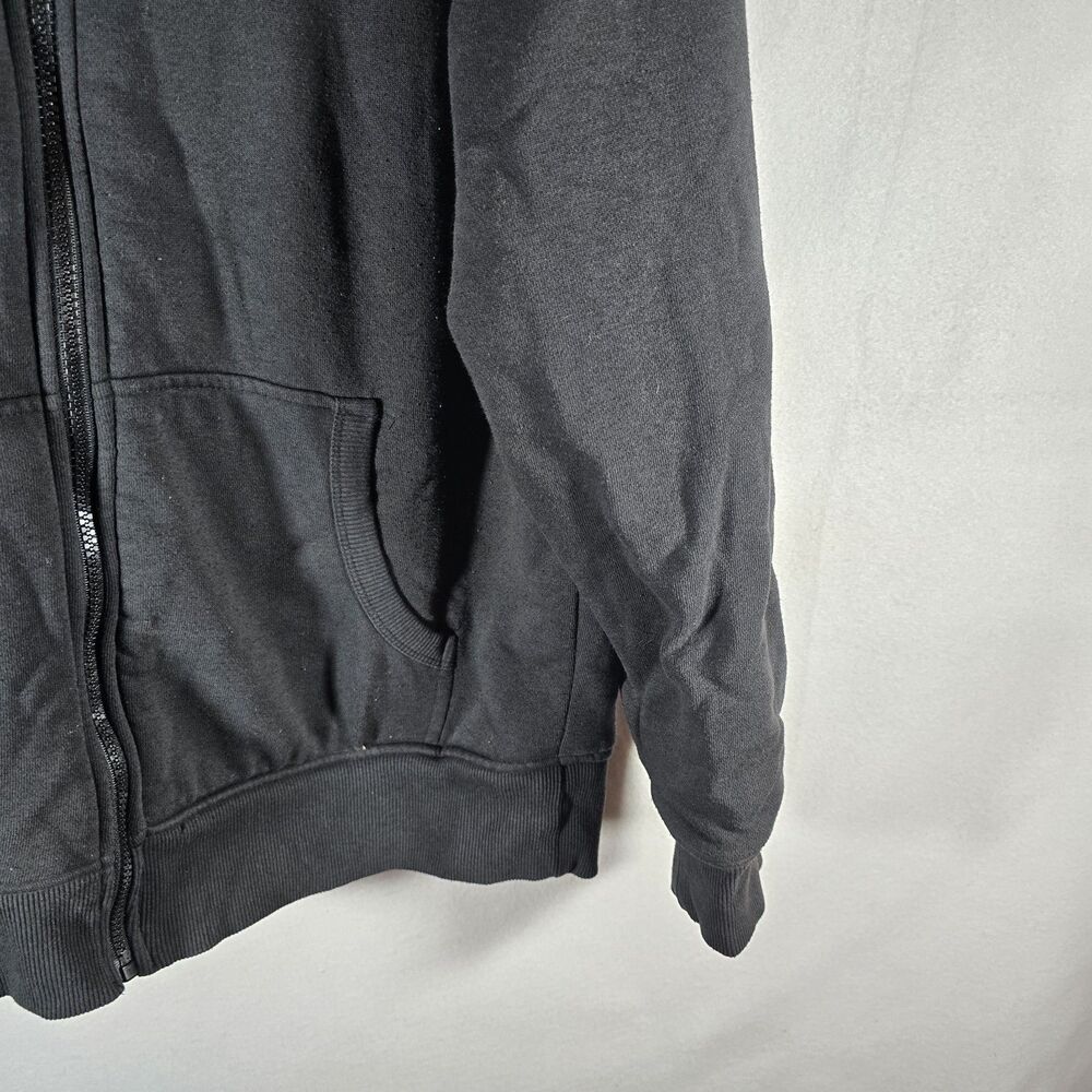 Mens George Coat, Size Large, Black, Soft Cotton, Jacket, Winter, (G35) - Picture 3 of 14